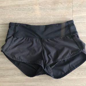 Lululemon speed shorts